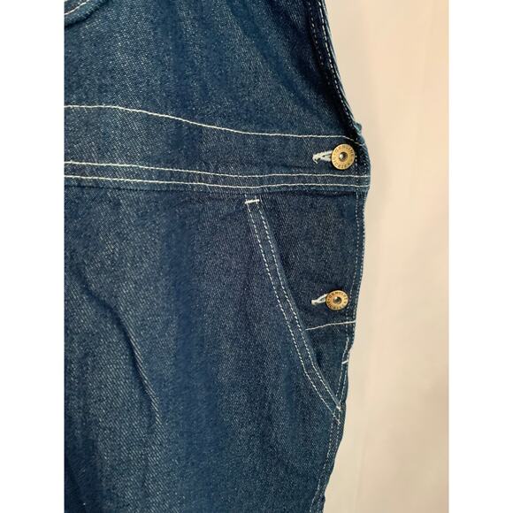 Dickies Bib Overalls NWOT Mens Size XL Regular Denim - Picture 7 of 10